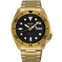 Load image into Gallery viewer, SRPK18J-8 Seiko 5 Gold Tone Sports Watch
