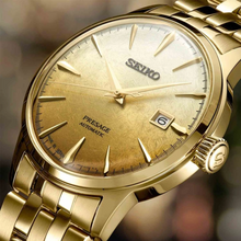 Load image into Gallery viewer, SRPK46J1 SEIKO Presage Cocktail Time Gold Watch
