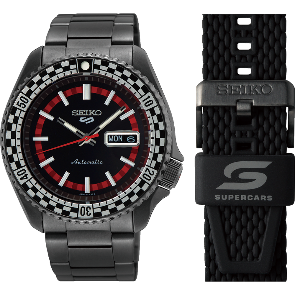 SRPL01K Seiko 5 Supercars Limited Edition Watch (0500/2024)