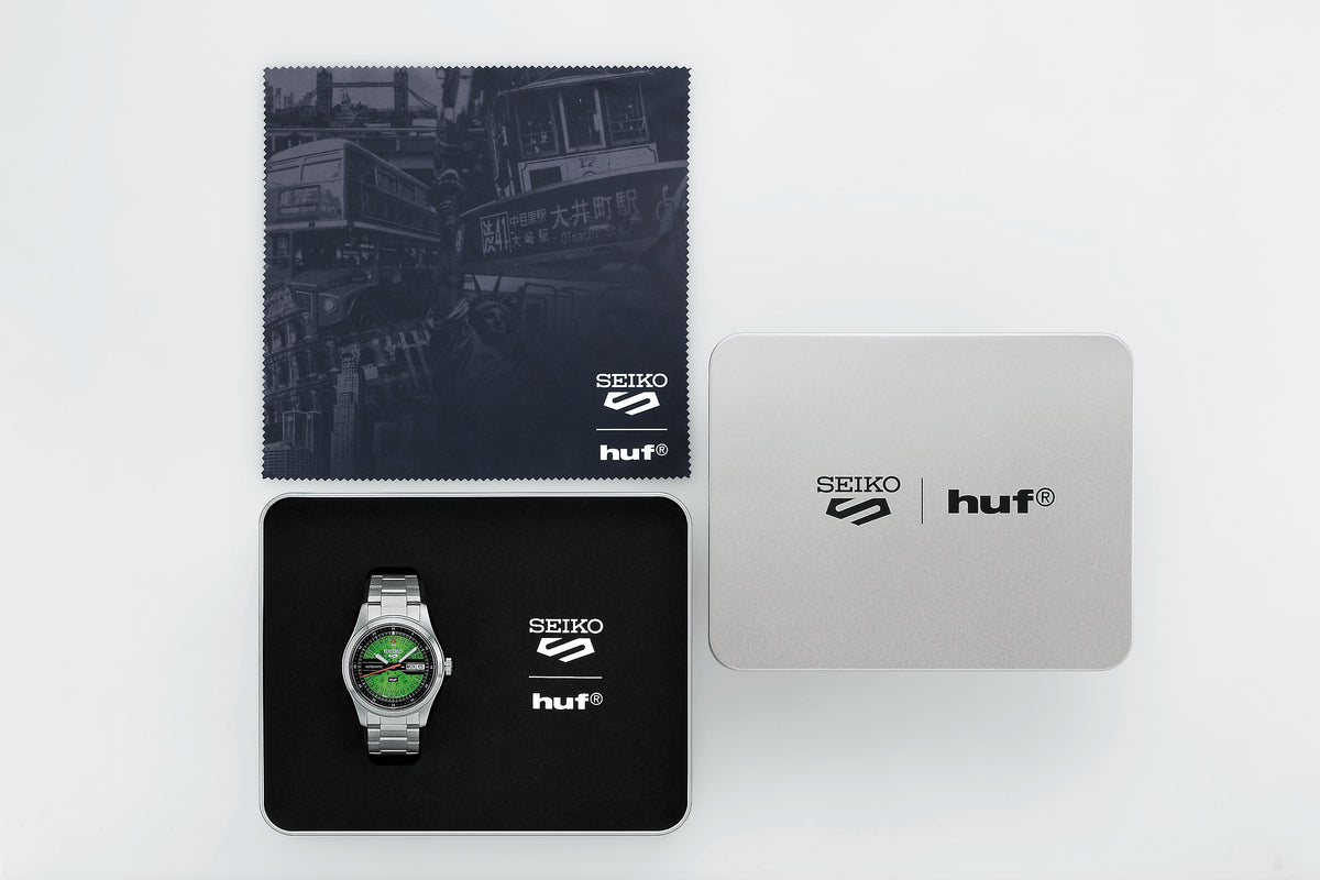 Seiko 5 Sports HUF Limited Edition SRPM09K Watch (1/7000 Available )