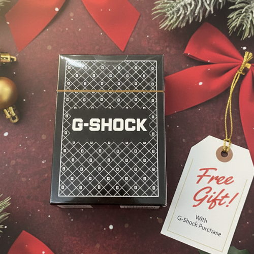 G-Shock Christmas Playing cards