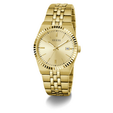 Load image into Gallery viewer, GUESS GW1153G2 Vincent Mens Gold-Tone Analogue Watch
