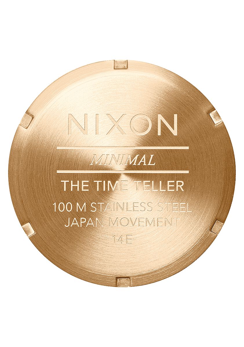 Nixon Time Teller - All Gold / Black Sunray