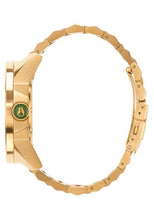 Load image into Gallery viewer, Nixon Corporal SS Gold / Green Sunray / HP Gold
