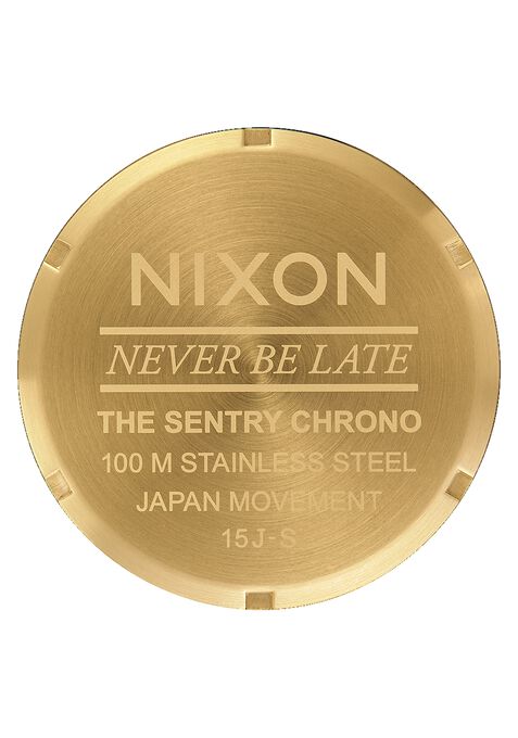 Nixon Sentry Chrono All Gold