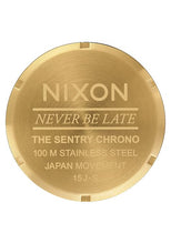 Load image into Gallery viewer, Nixon Sentry Chrono All Gold
