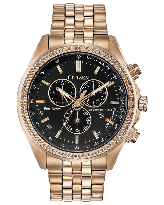 Citizen Rose Gold Steel Eco-Drive Watch BL5563-58E