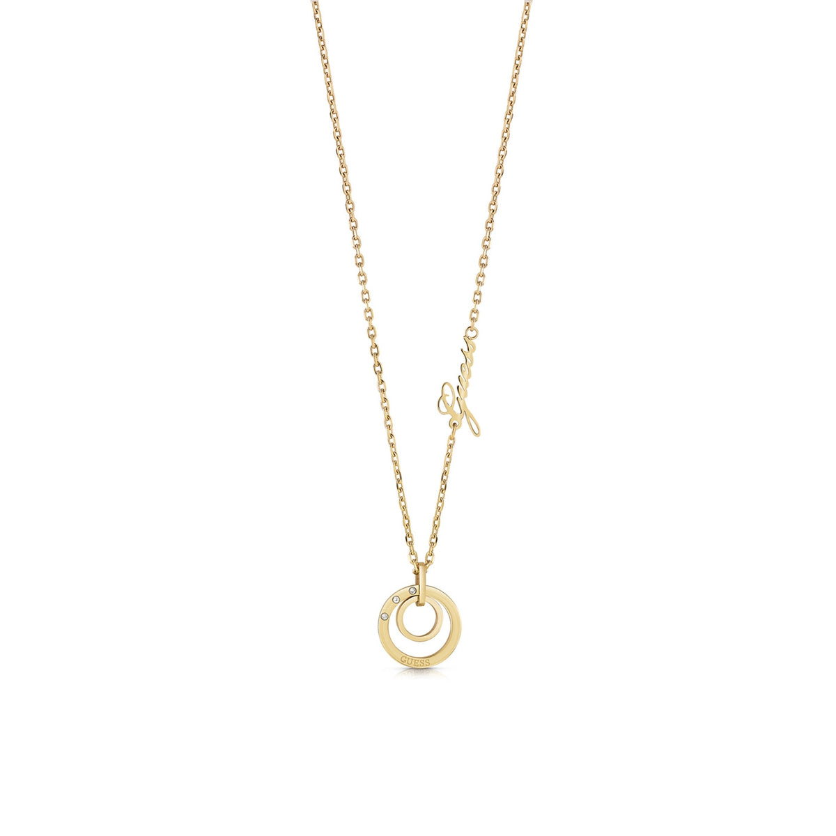 Necklace Eternal Circles Guess