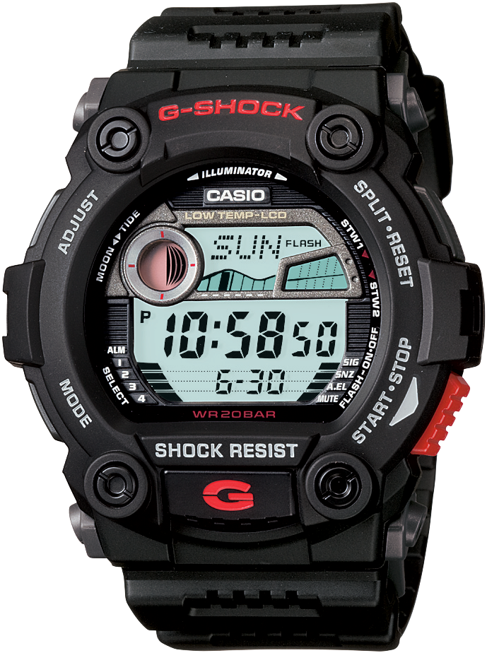 G-Shock G7900-1D Black Red