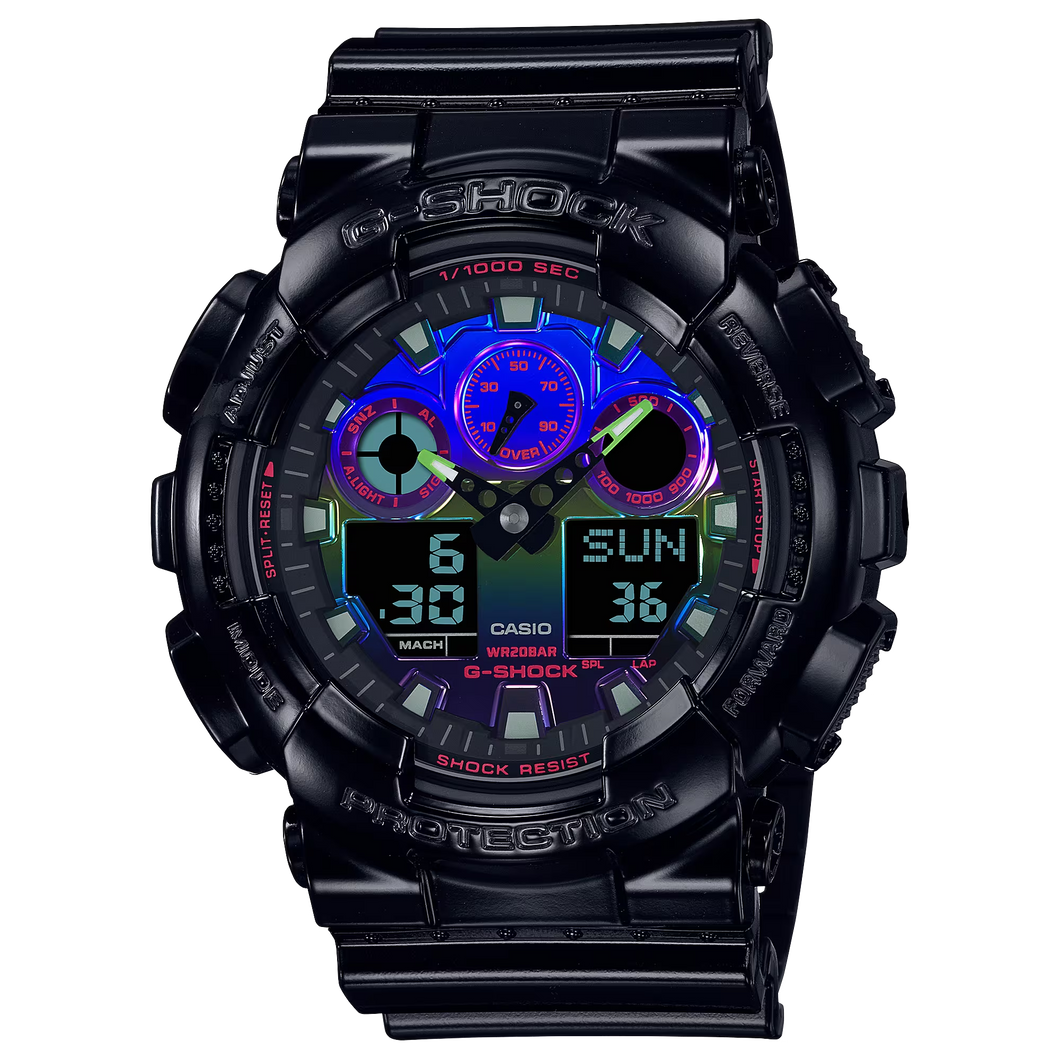 GA-100RGB-1A Virtual Rainbow Limited Edition Watch