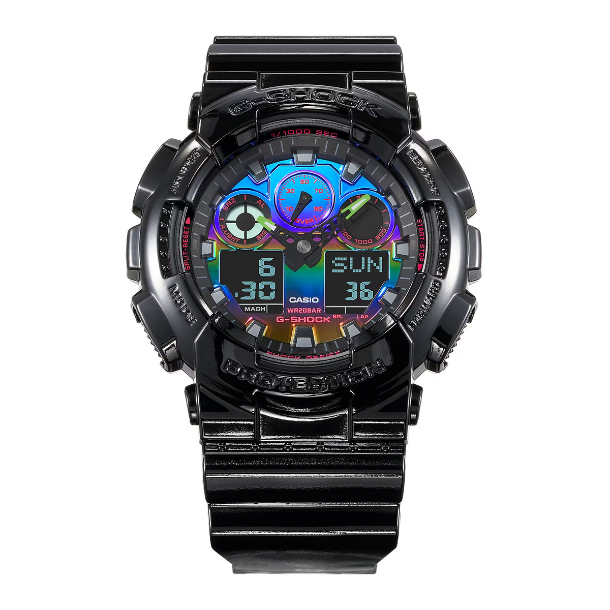 GA-100RGB-1A Virtual Rainbow Limited Edition Watch