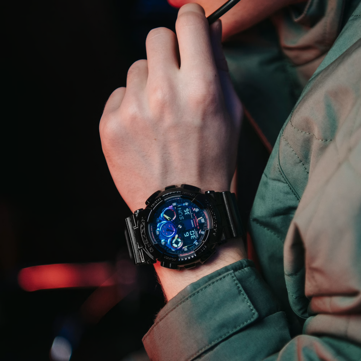 GA-100RGB-1A Virtual Rainbow Limited Edition Watch