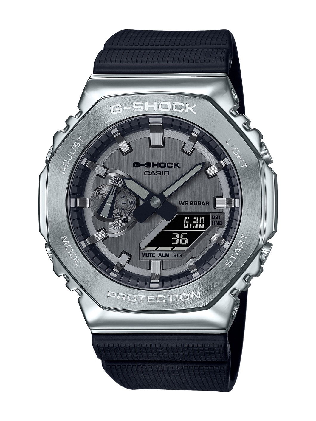 GM2100-1A G-SHOCK Carbon Core Metal Clad Watch