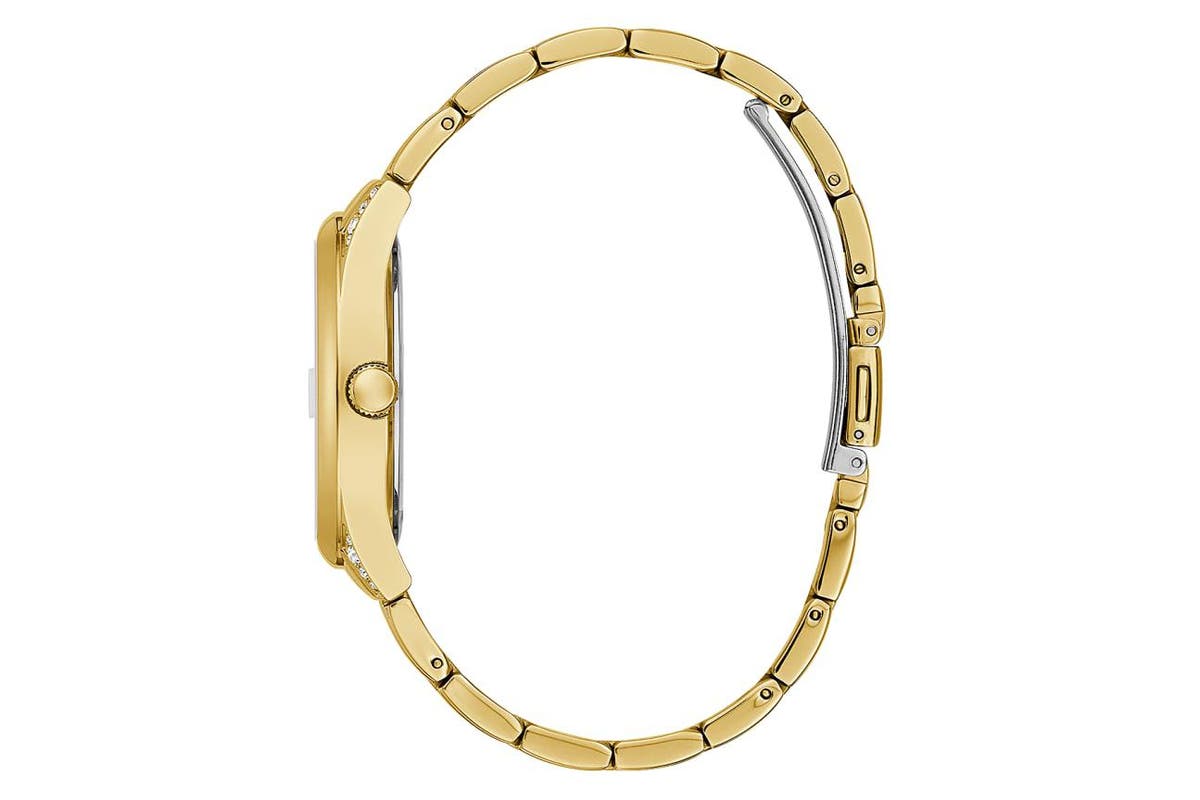 Guess Women's Aura Gold Bracelet Watch GW0047L3