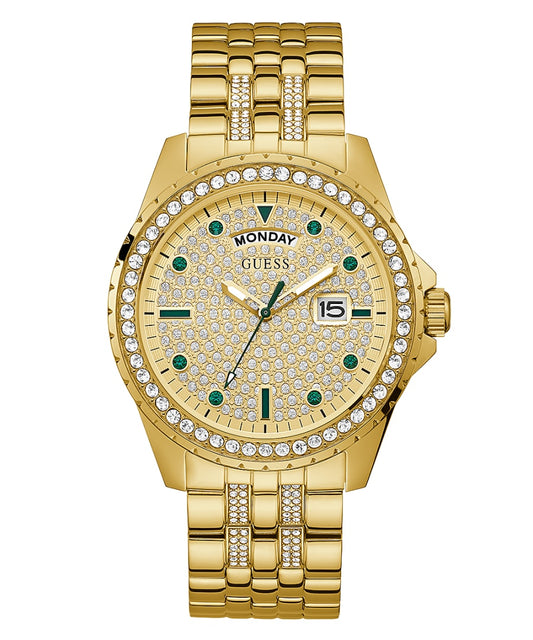 GUESS GOLD TONE COMET WATCH GW0218G2