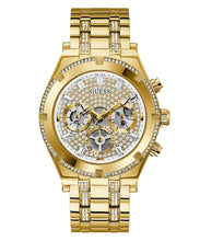 Load image into Gallery viewer, Guess GW0261G2 Continental Gold and Crystal Men&#39;s Watch

