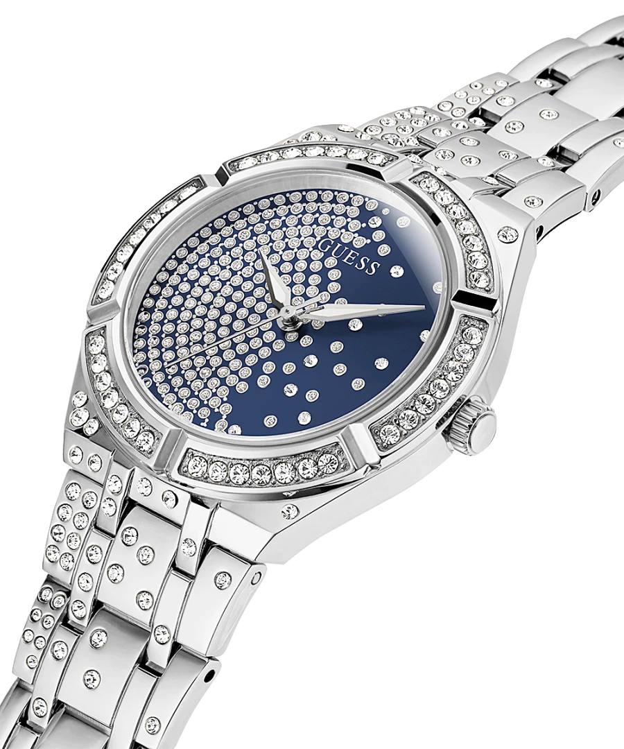 Guess GW0312L1 Ladies Afterglow Silver Tone Stainless Steel Watch