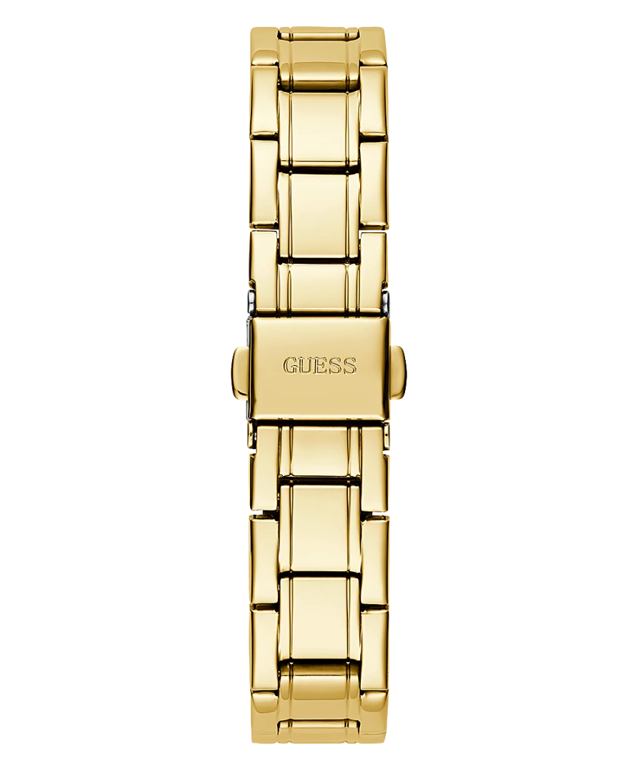 Guess GW0468L2 Ladies Melody Crystal Silver Dial Gold Tone Watch