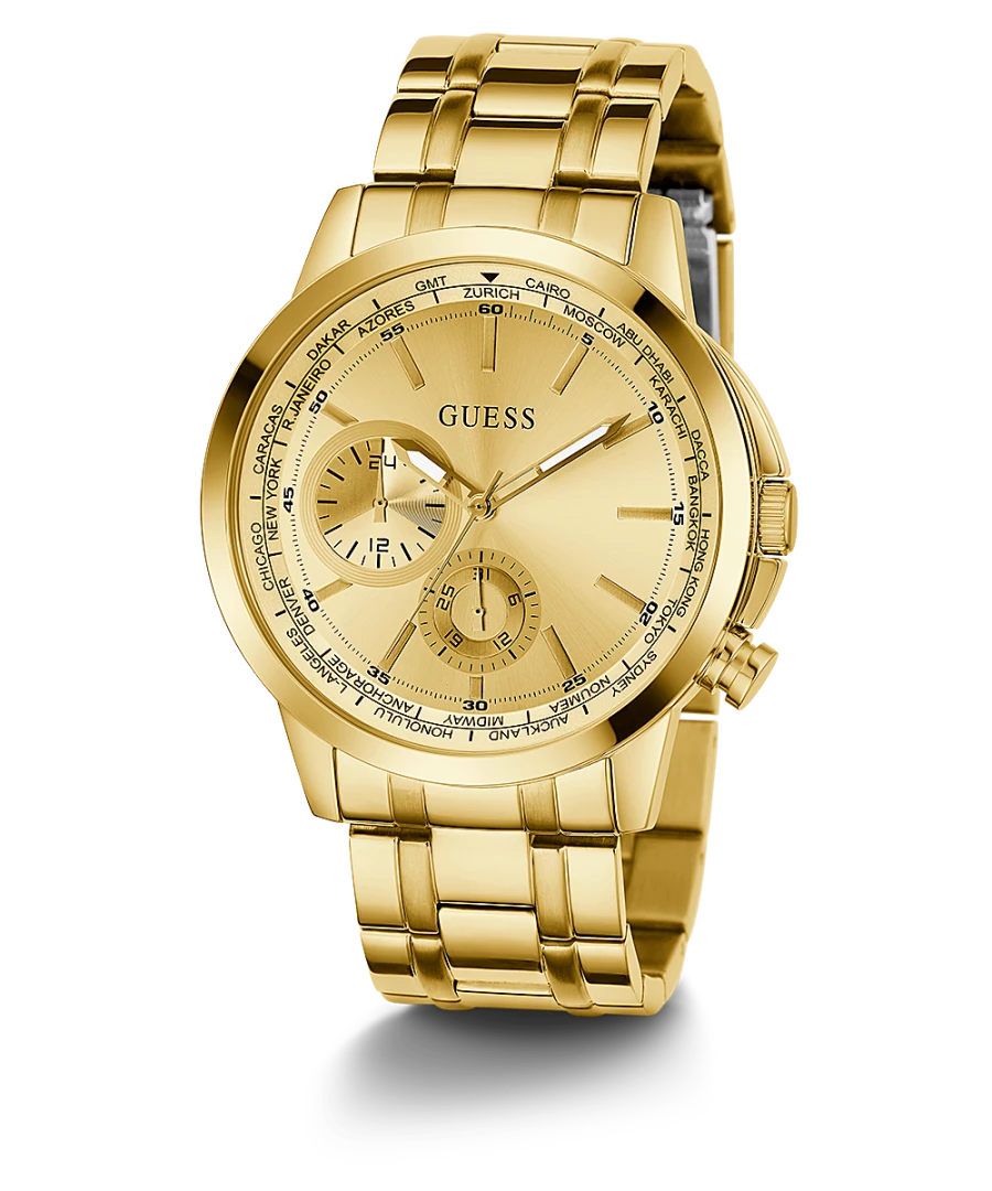 Guess GW0490G2 GOLD TONE CASE GOLD TONE STAINLESS STEEL WATCH