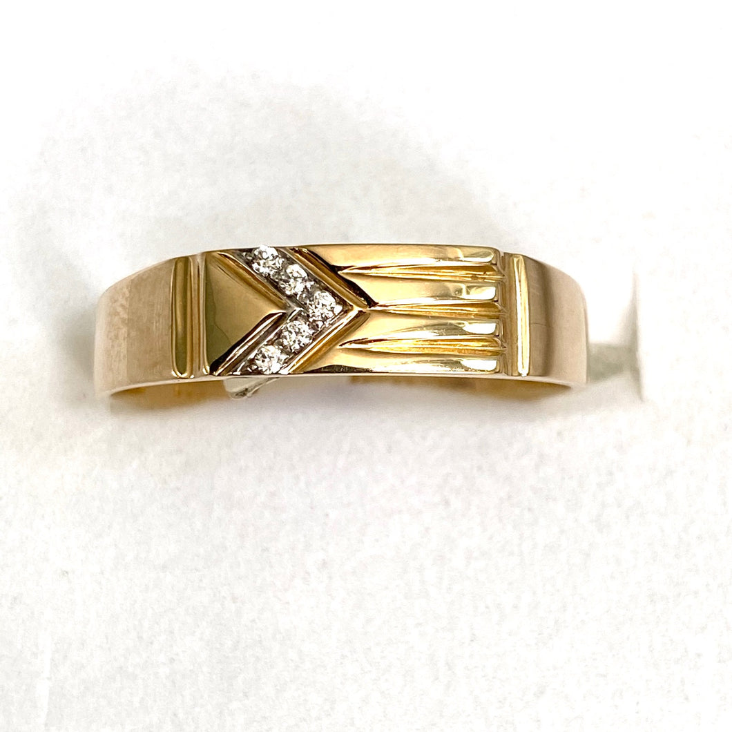 9ct. Gold Men's Ring