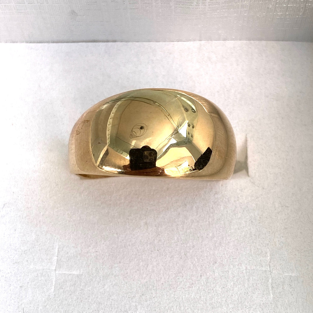 9ct. Gold Dome Ring