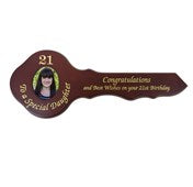 21'st Key - Wooden Photo To A Special Daughter