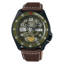 Load image into Gallery viewer, SRPF21K1 SEIKO 5 Sports Limited Edition Street Fighter V Guile Watch
