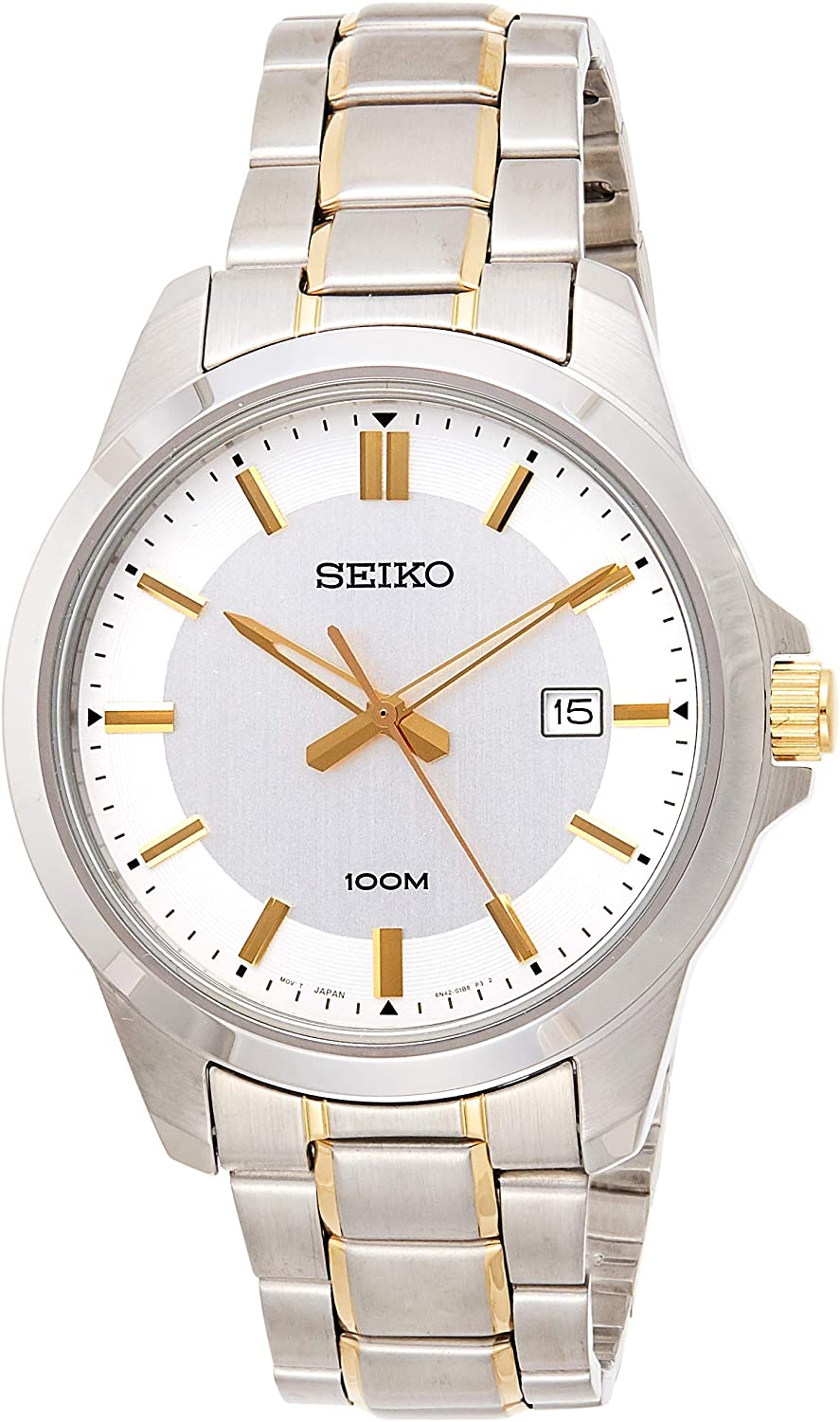 SUR247P1 Seiko Men Quartz Two Tone Watch