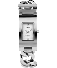 Load image into Gallery viewer, Timex x UFC Championship ID Bracelet Watch Silver TW2V55600
