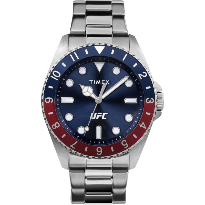 Timex X UFC Debut Watch Two Tone Blue/Red TW2V56600