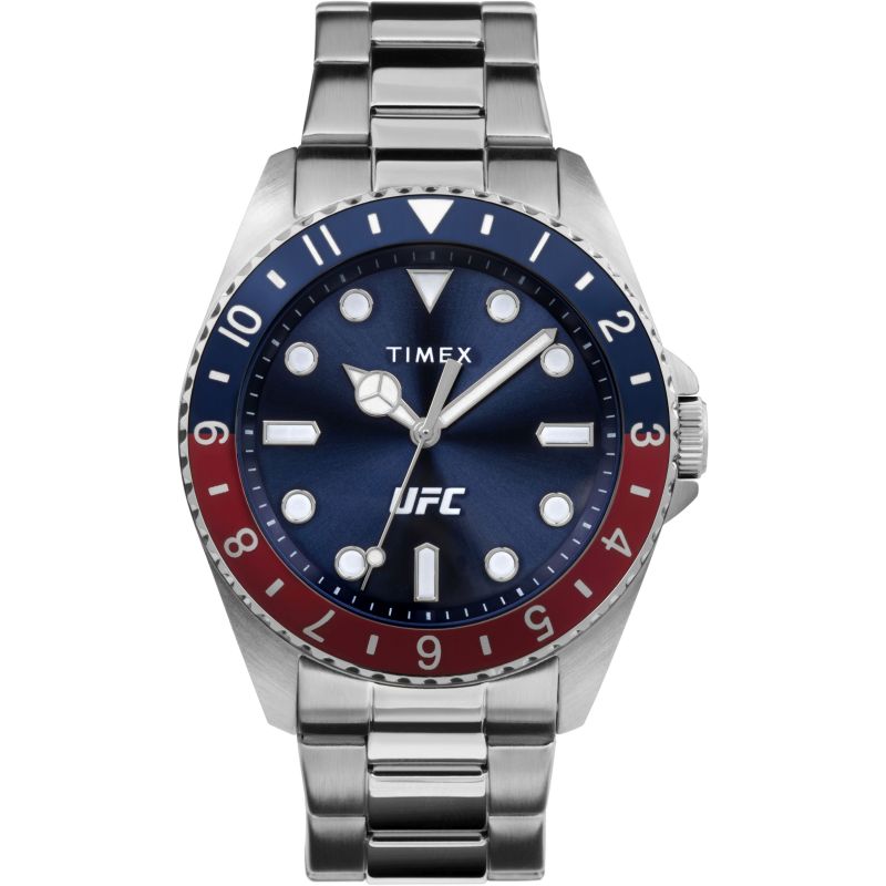 Timex X UFC Debut Watch Two Tone Blue/Red TW2V56600