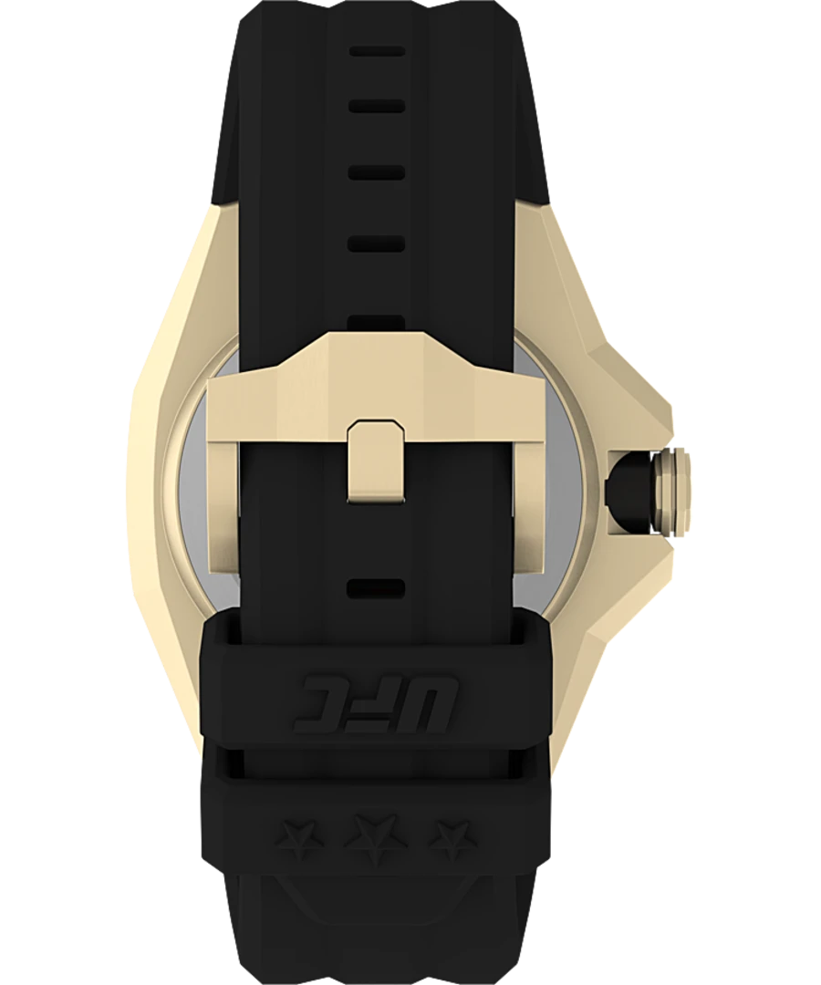 Timex x UFC Pro Gold Dial / Black Silicone TW2V57100JR Watch