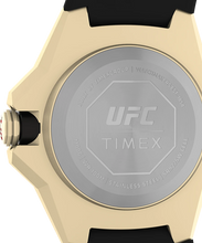 Load image into Gallery viewer, Timex x UFC Pro Gold Dial / Black Silicone TW2V57100JR Watch
