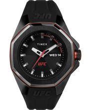 Load image into Gallery viewer, Timex x UFC Pro Black Dial / Black Silicone TW2V57300 Watch
