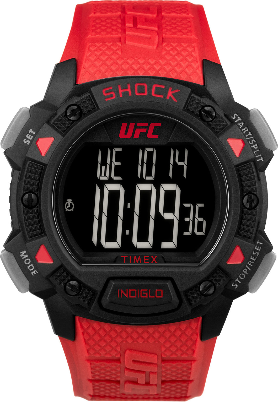 Timex x UFC Core Shock Digital / Red Rubber TW4B27600