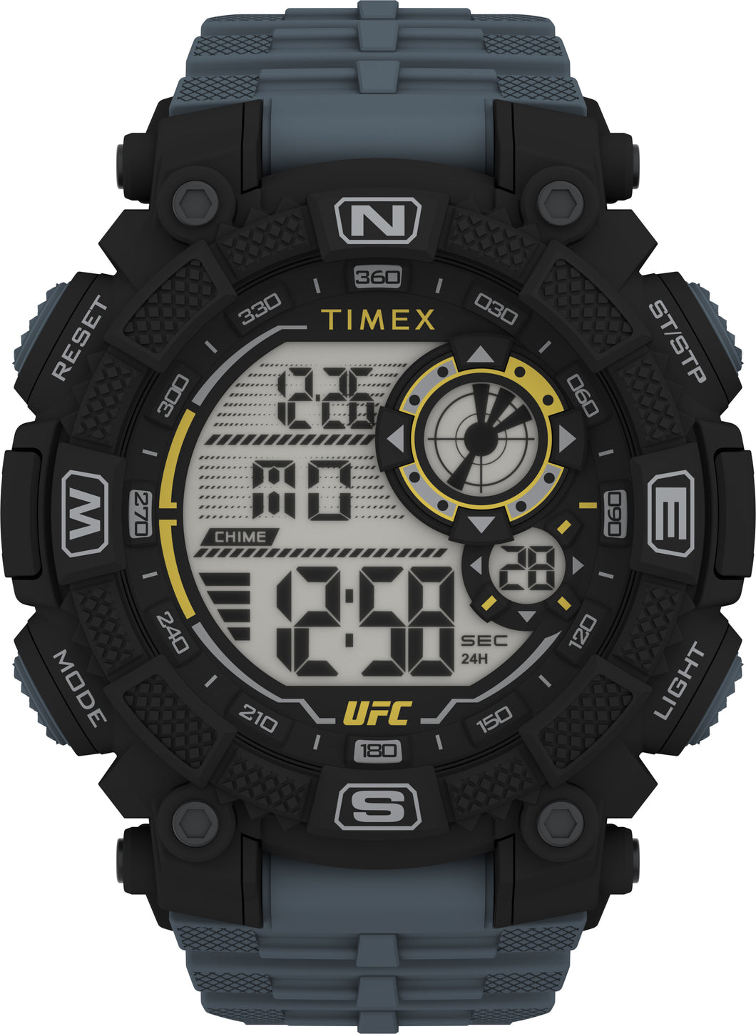 Timex x UFC Redemption Digital / Grey Rubber TW5M53800