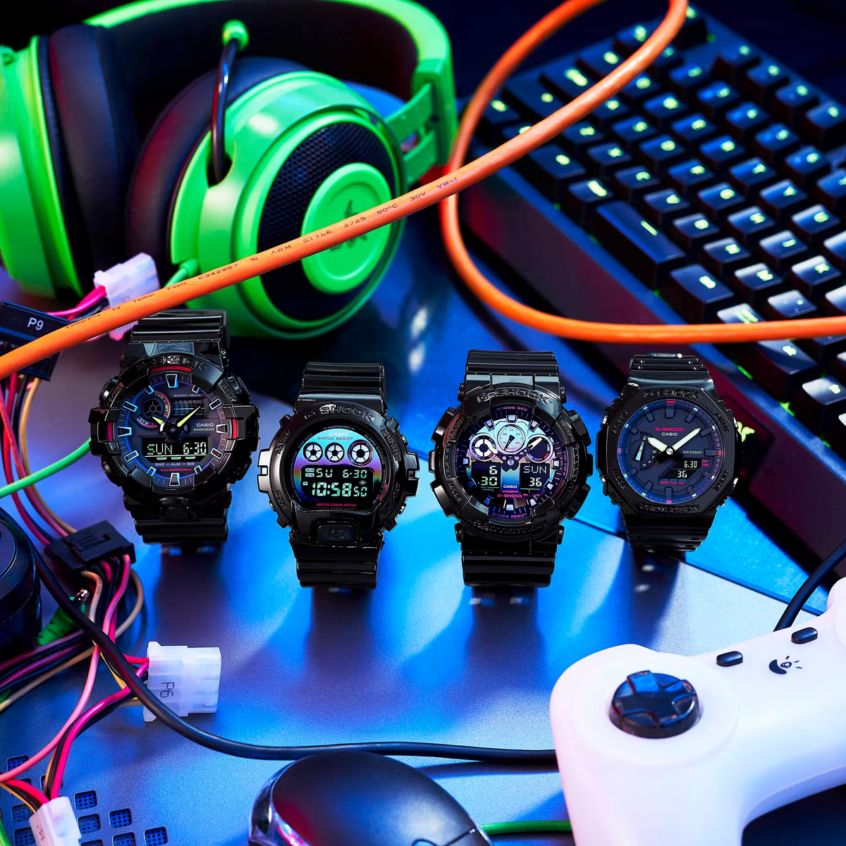 GA-100RGB-1A Virtual Rainbow Limited Edition Watch