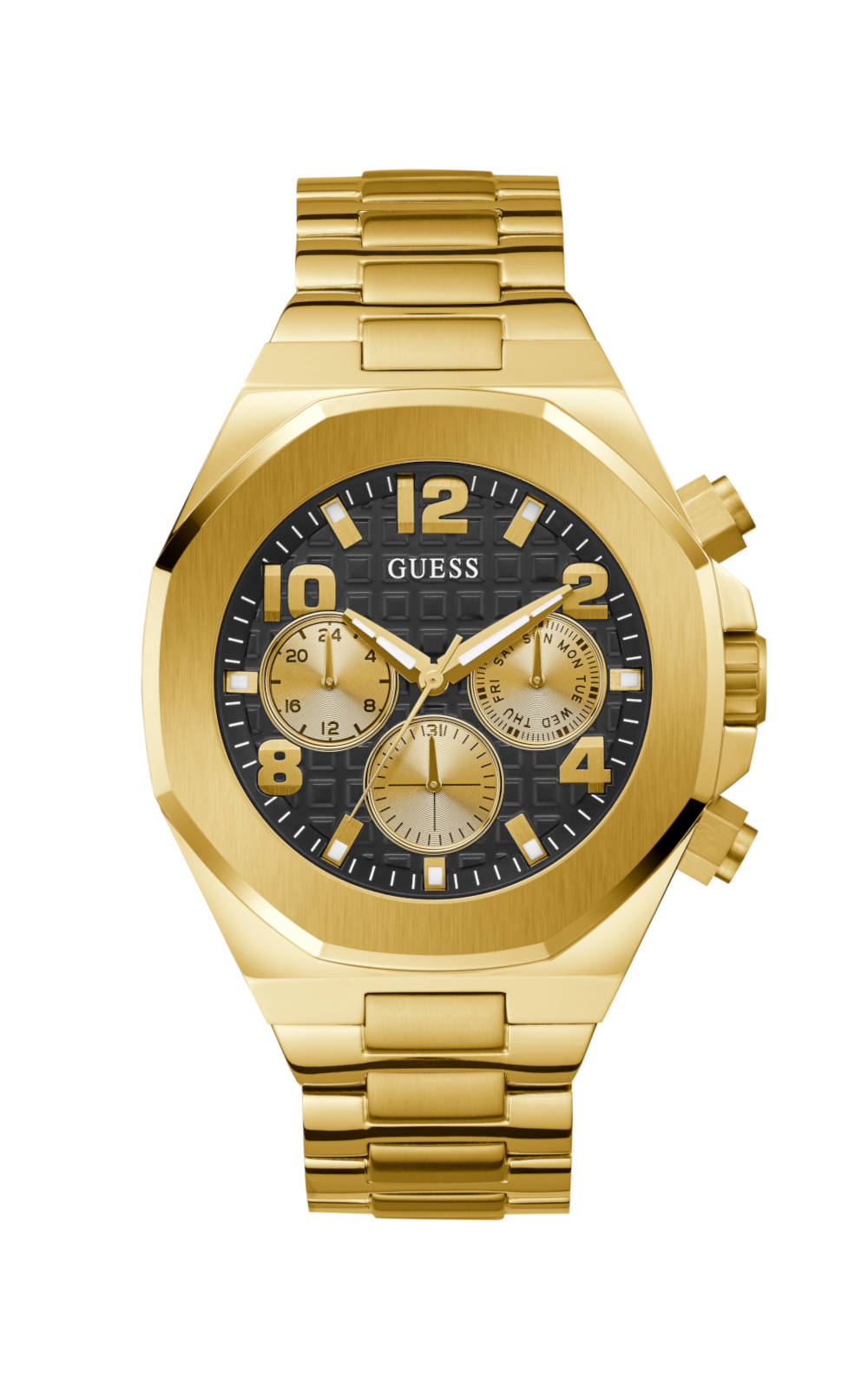 Guess GW0489G2 Sport Chronograph 46mm Stainless Steel Band
