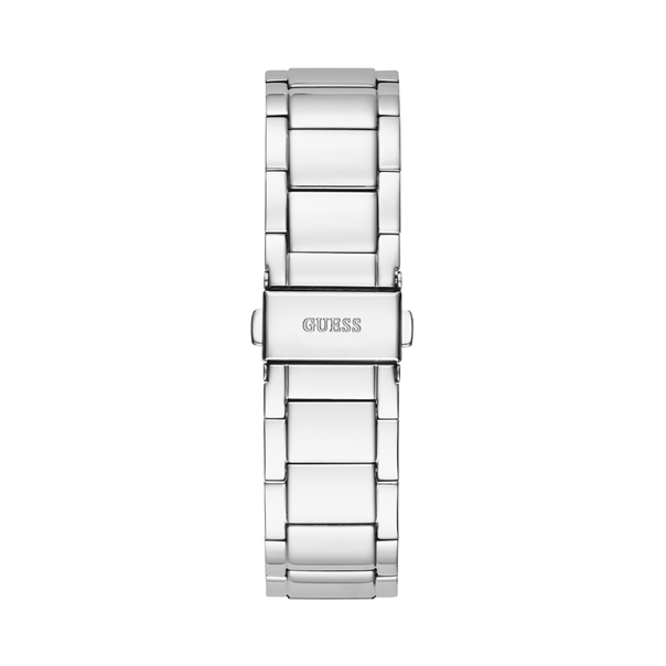 GUESS GW0302L1 REVEAL SILVER TONE STAINLESS STEEL WATCH