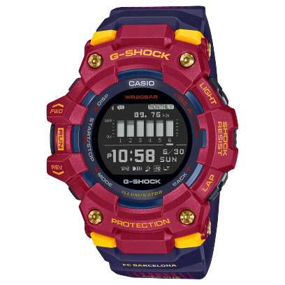 GBD100BAR-4 G-Shock FC BARCELONA MATCH DAY Collaboration Model Watch