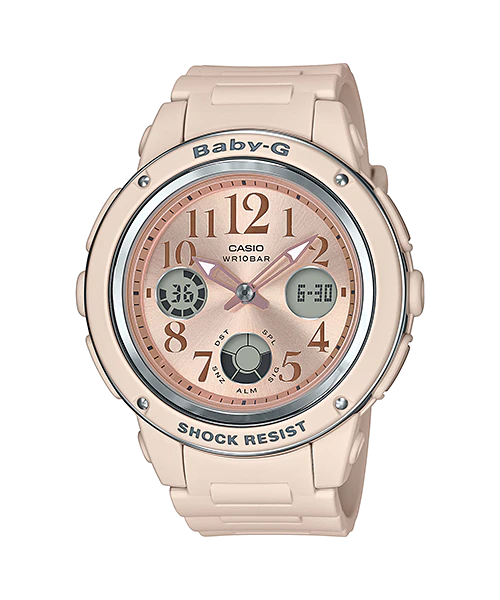 Baby g pink beige best sale