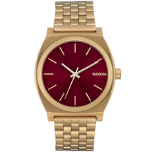Load image into Gallery viewer, Nixon Time Teller GOLD/OXBLOOD SUNRAY
