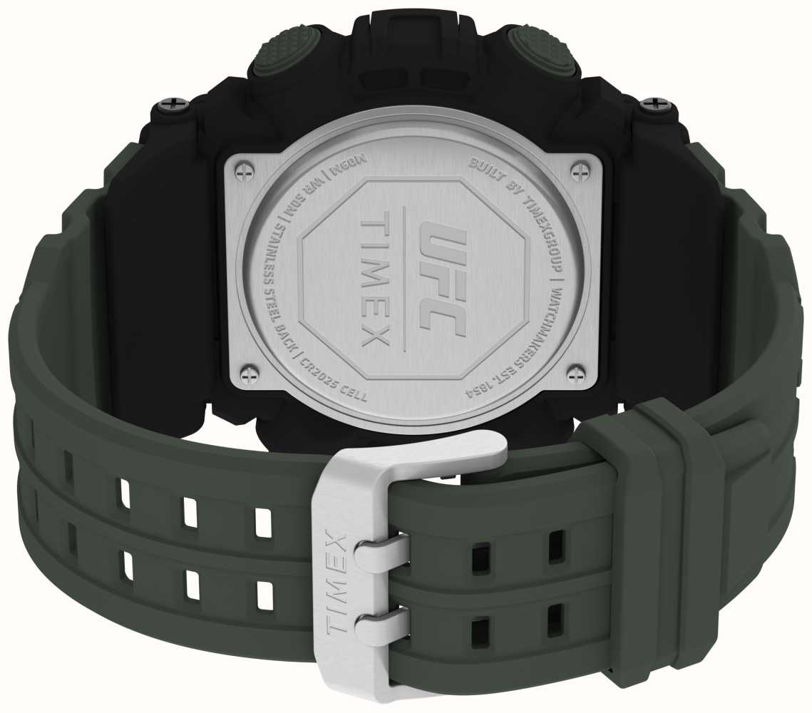 Timex x UFC Redemption Digital / Green Rubber TW5M53900