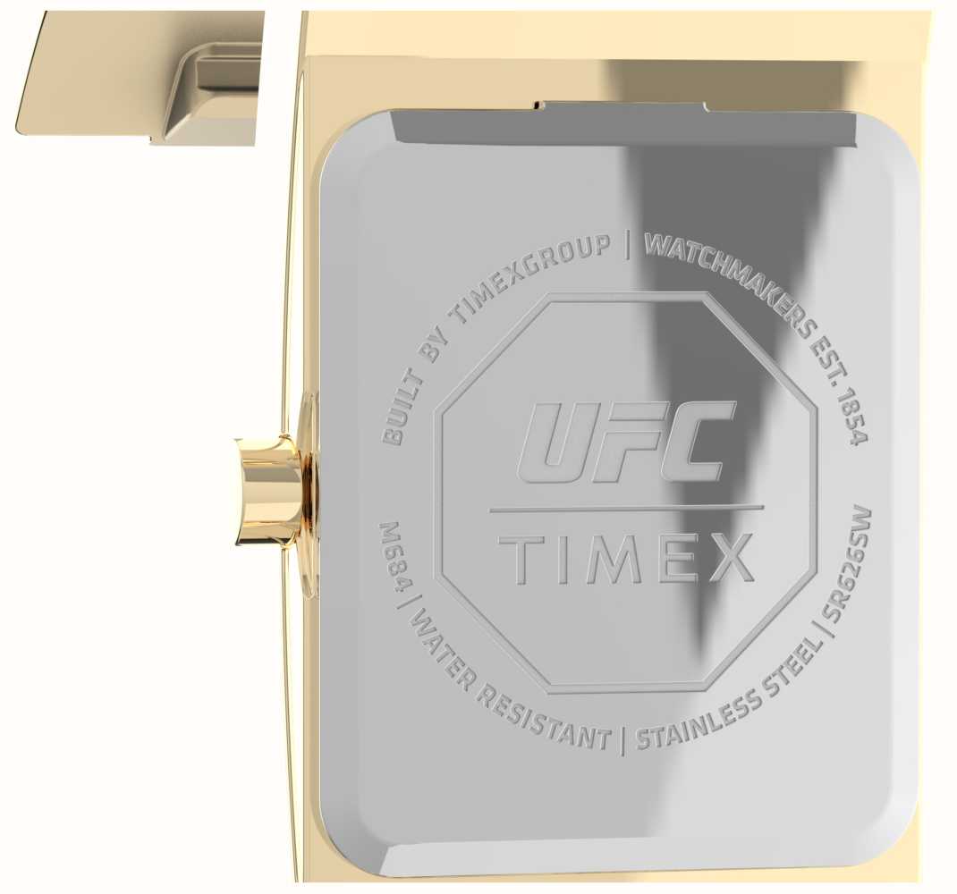 Timex x UFC Championship ID Bracelet Watch GOLD TW2V55500