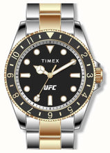 Load image into Gallery viewer, Timex x UFC Debut Black Dial / Two-Tone Stainless Steel

