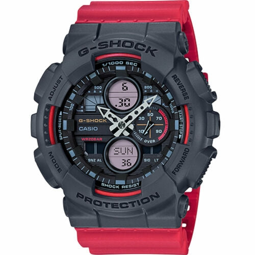 GA-140-4ADR G-Shock 90's Motif Red Analogue/Digital Watch